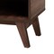 Baxton Studio Paricia Mid-Century Modern Walnut Brown Finished Wood Shoe Cabinet 235-13267-ZORO - alternate 6